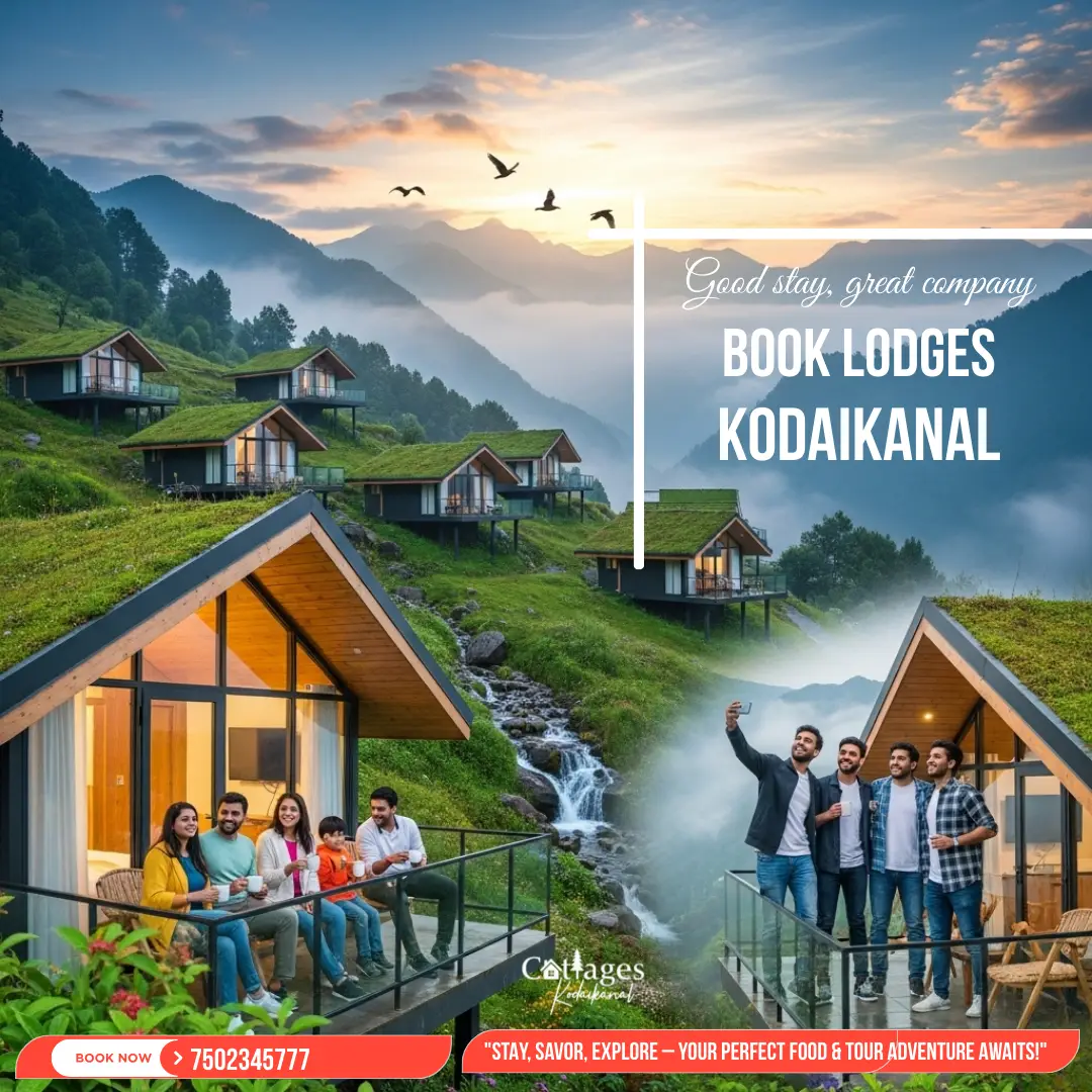 Book Lodges in Kodaikanal
