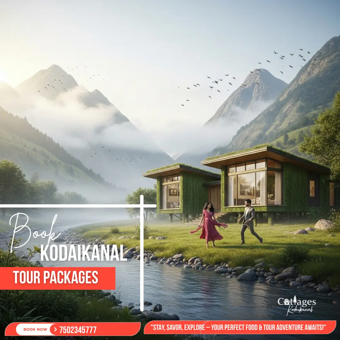 Book Kodaikanal Tour Packages for 2 Days, 3 Days for Couples and Family 