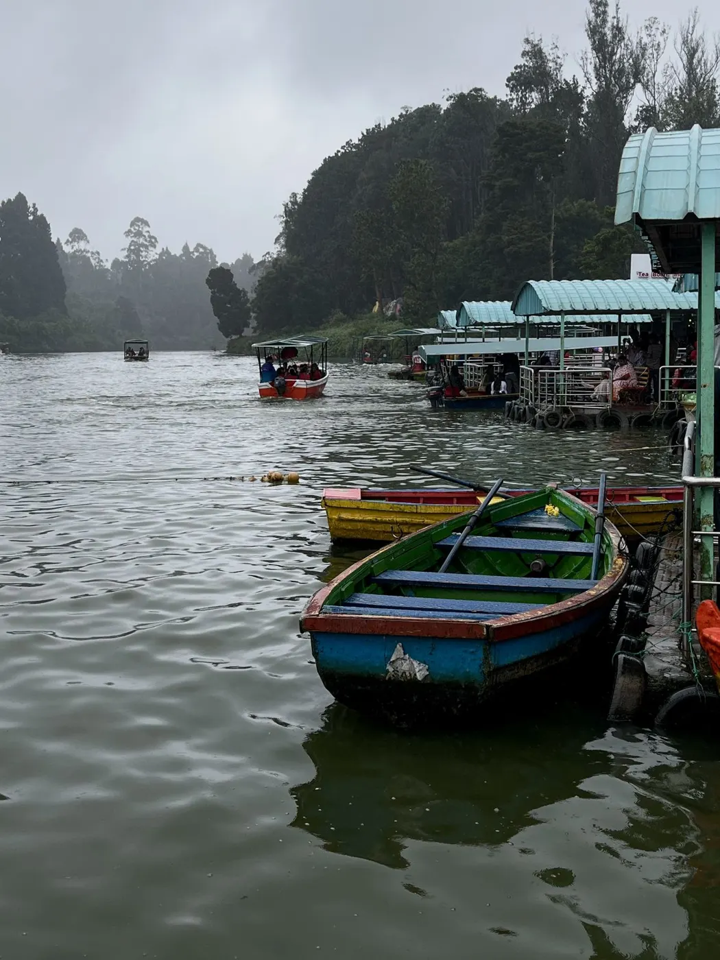 Boating at Kodai Lake