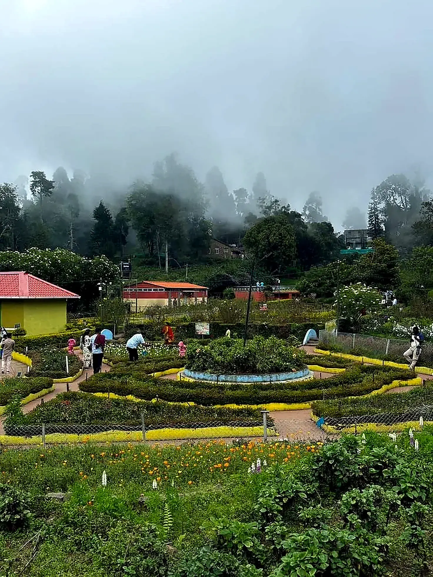 Botanical gardens at Bryant Park Kodaikanal