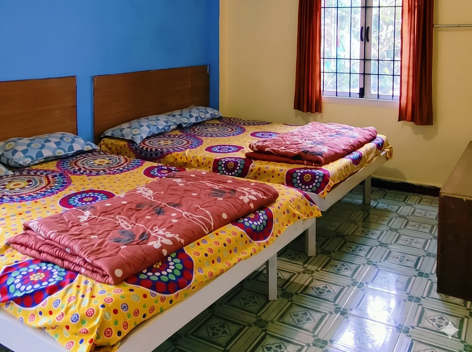 Female-only dormitory section in Kodaikanal