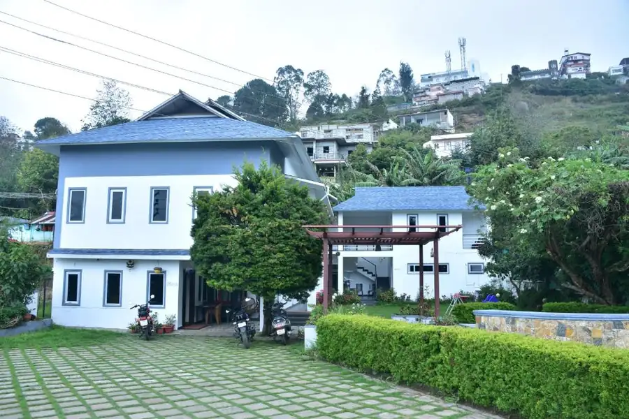 Green Hill Resort grounds in Kodaikanal